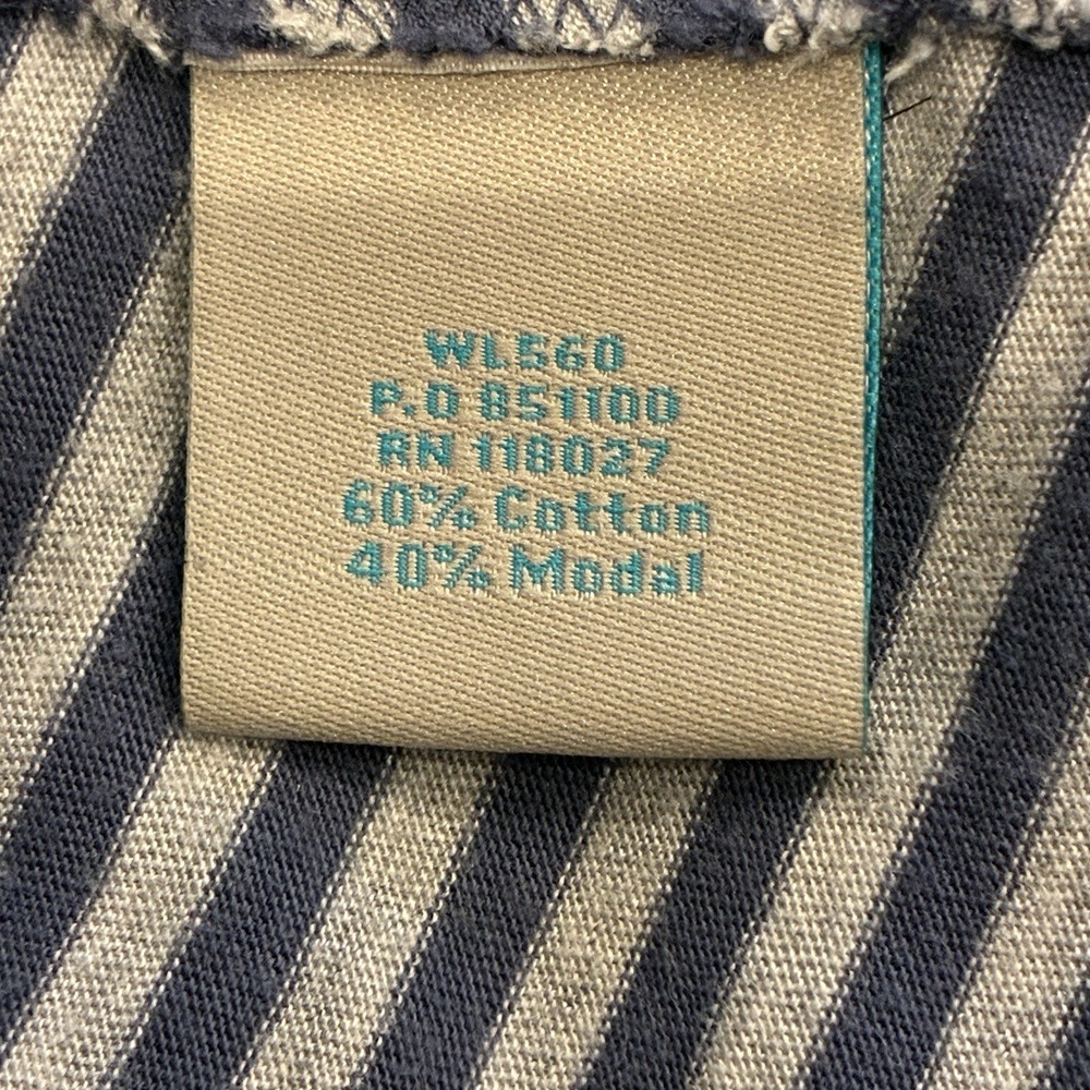 Boden‎ Womens Striped Asymettrical Open Cardigan Sweater Cotton Blend US Size 10 - Picture 8 of 11